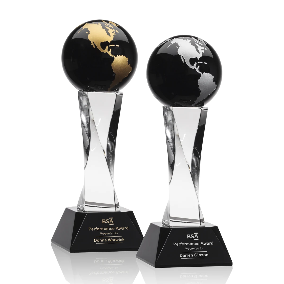 Langport Globe Award - Black 1