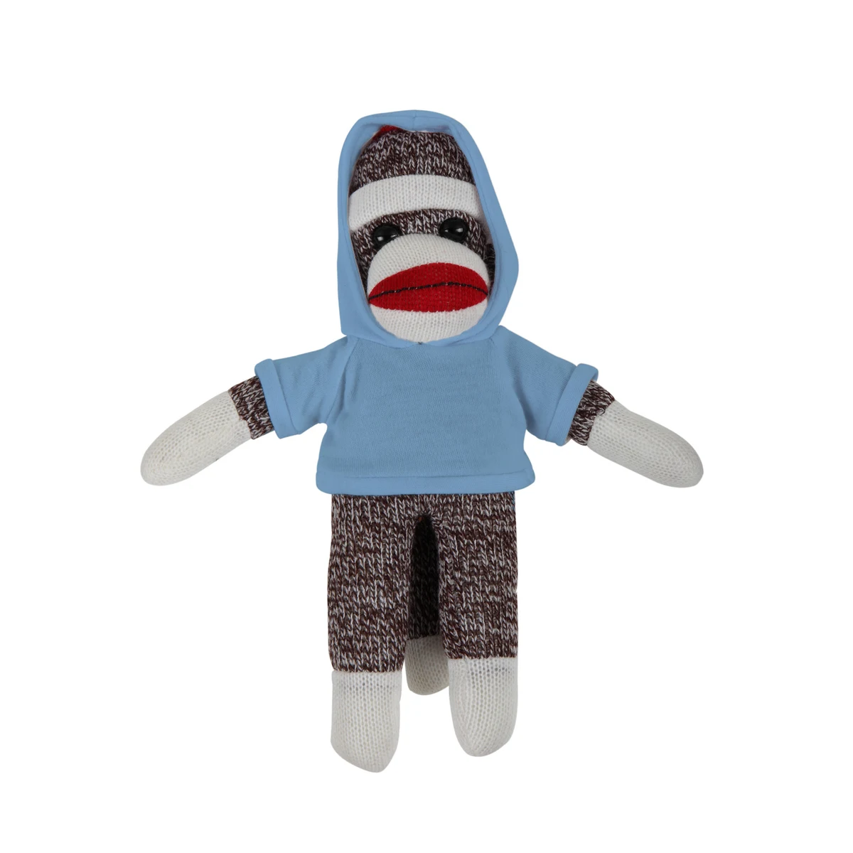 soft plush Original Sock Monkey with hoodie 1