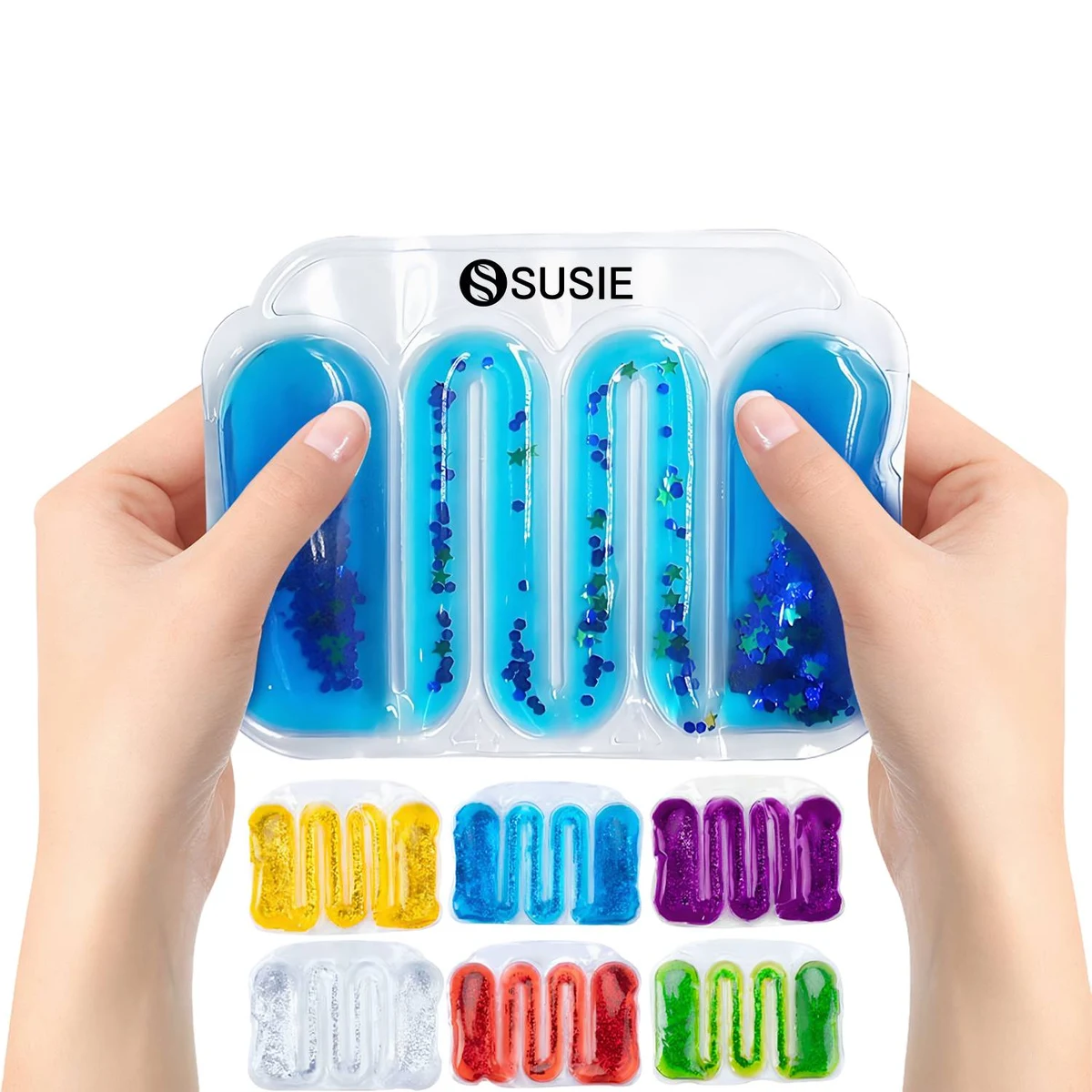 PVC Stress Relief Squeeze Snake Water Bar Bag 1
