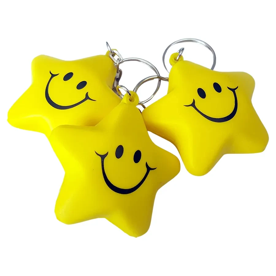 Pentagram Keychain Stress Ball 1