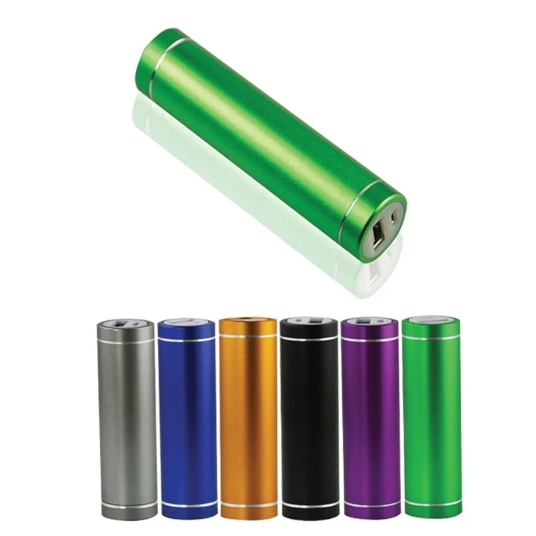 Red, Blue, Black, Green, Orange Lipstick Shaped Power Bank 1