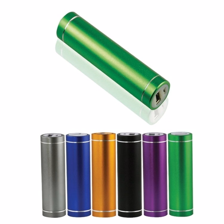 Red, Blue, Black, Green, Orange Lipstick Shaped Power Bank