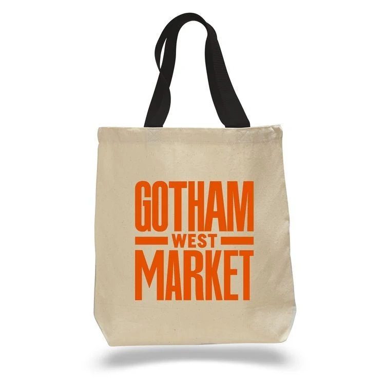 12 Oz. Natural Canvas Promo Bag w/ Bottom Gusset - 15"x15"x3" 1