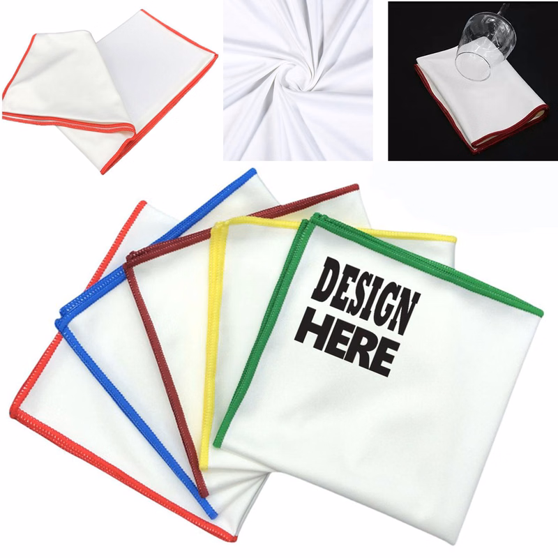 Microfiber Polishing Cloth For Wine Glass