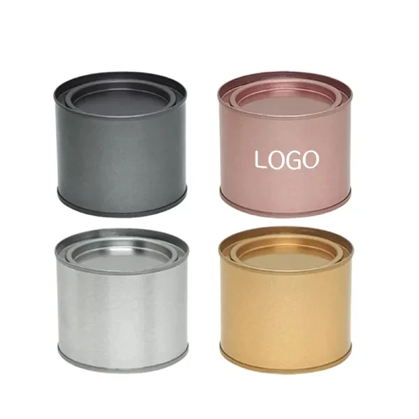 Mini Round Tin Can Multifunction Storage Container 1