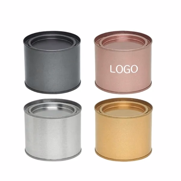Mini Round Tin Can Multifunction Storage Container