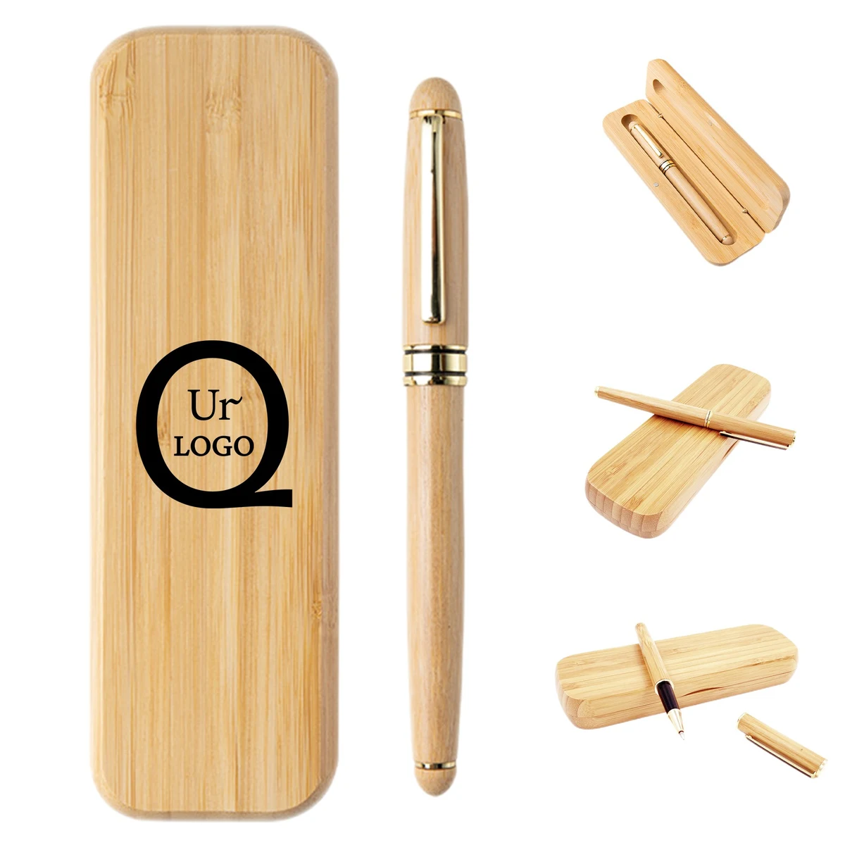 Bamboo Ballpoint Pen Set 1