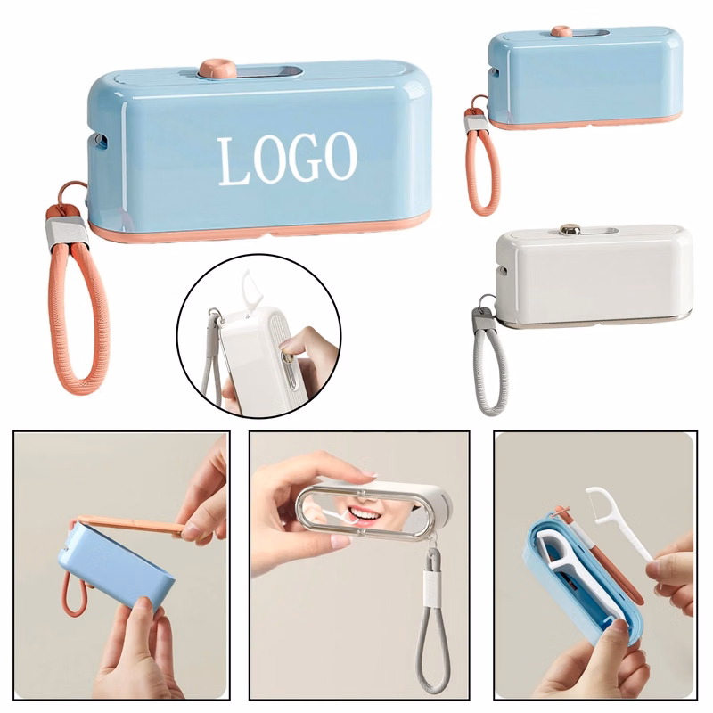 Compact Auto-Dispensing Dental Floss Holder