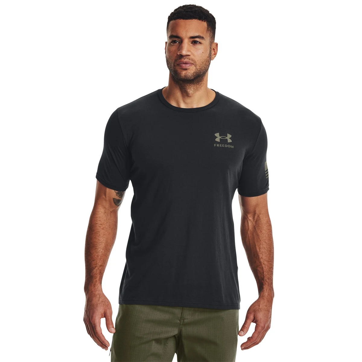 UA Freedom Flag Gradient Men's T-Shirt 1