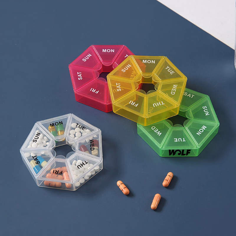 7 Days Pill Storage Box