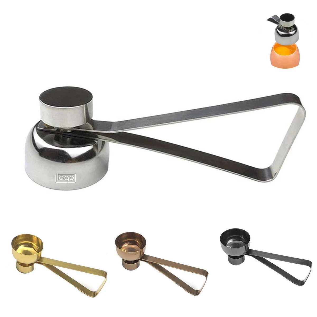 Stainless Steel Egg Cracker Topper 1