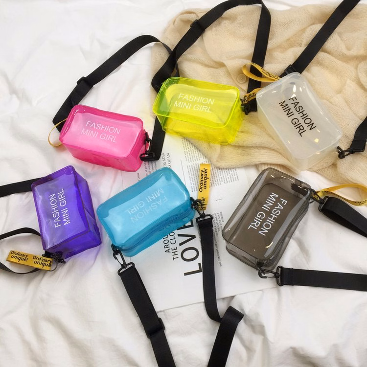 Mini Clear Crossbody Handbag For Girls