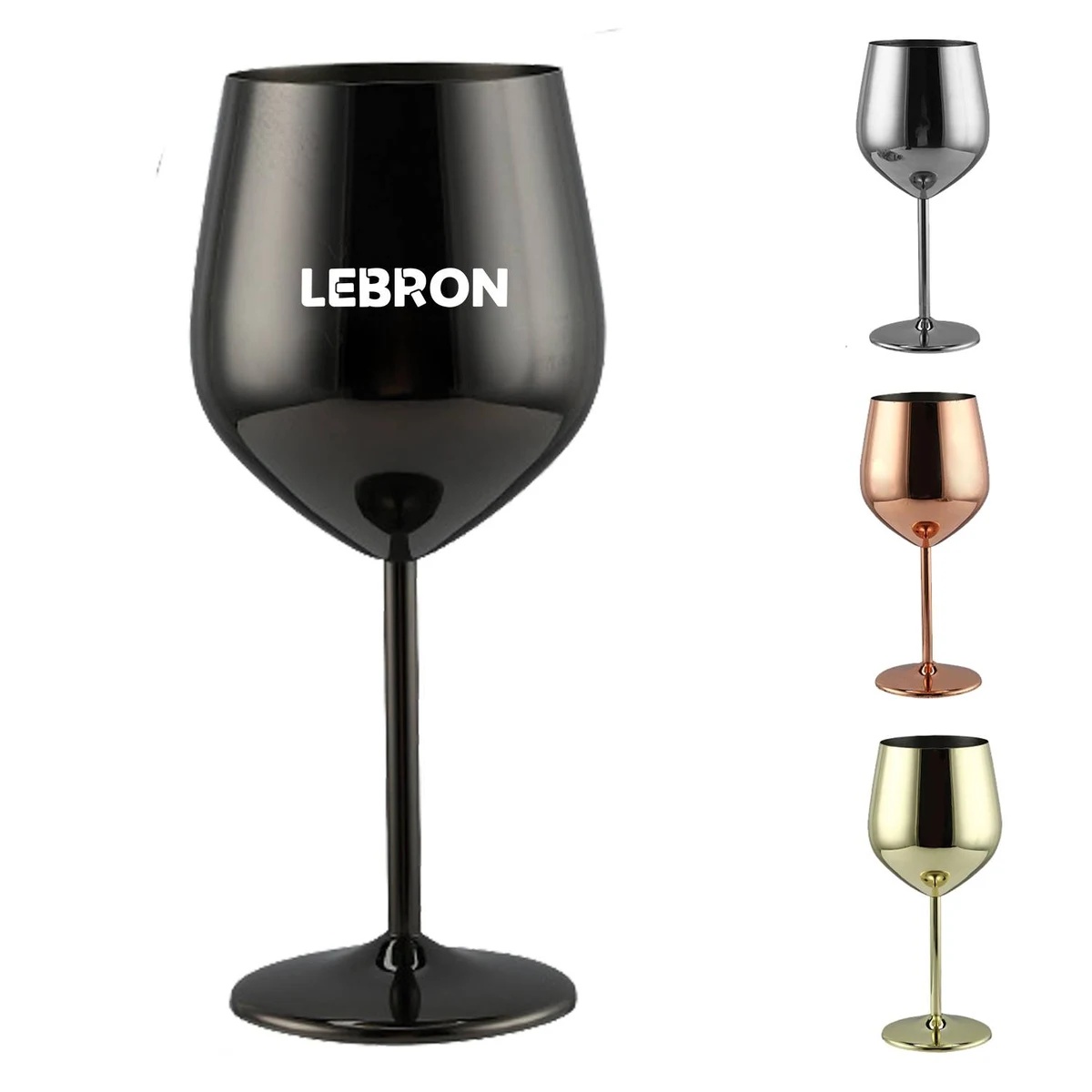 17Oz Black Aluminum Cups 1