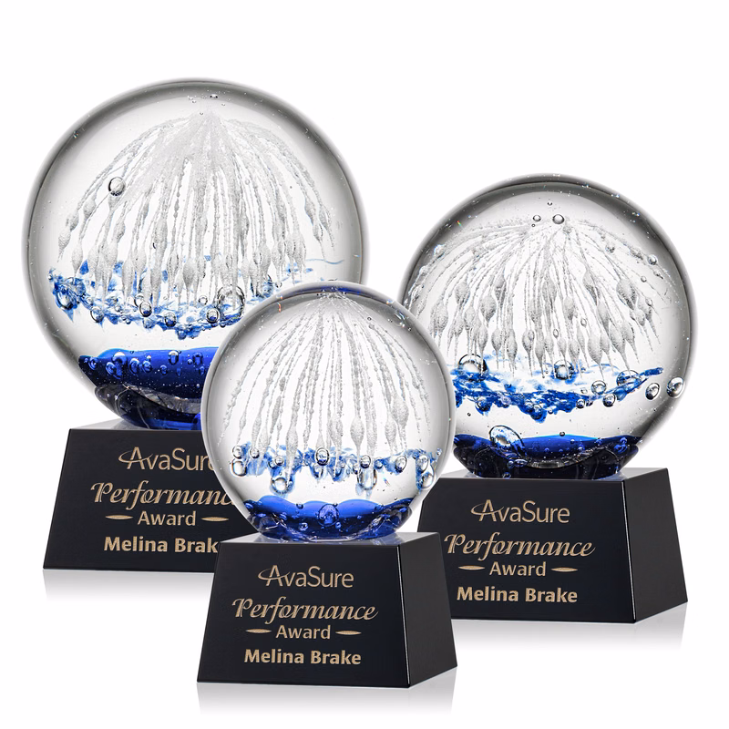 Starburst Award on Robson Base - Black