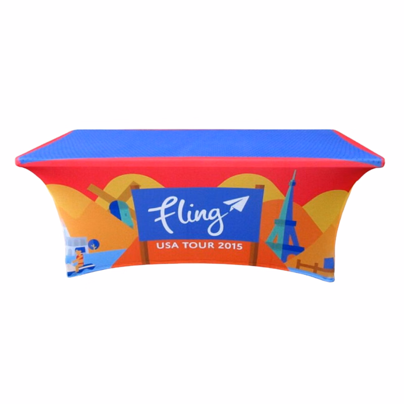 Table Cover 6' STRETCH-FIT Contour Fitted