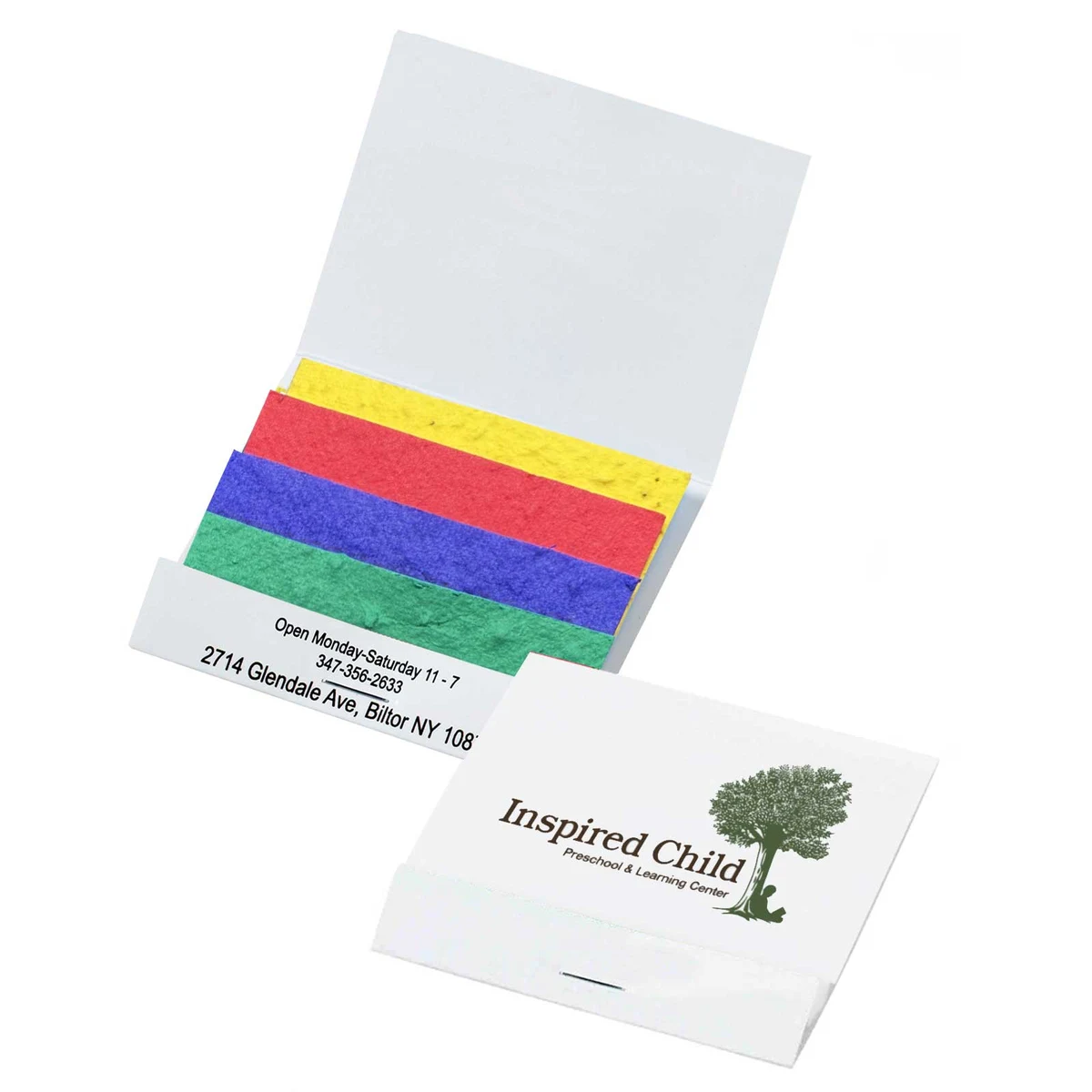 Seed Paper Matchbook Color Stack w/Wildflower Seeds 1