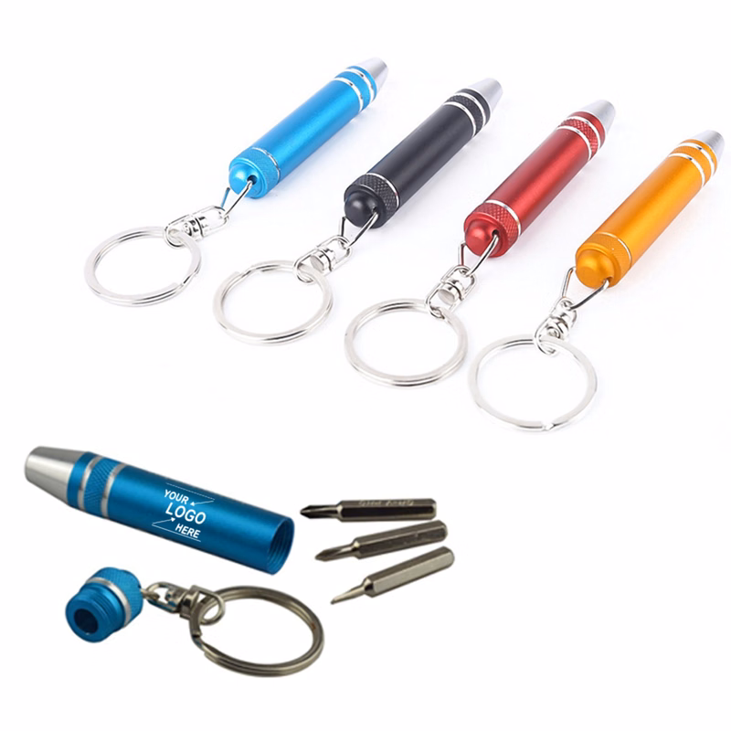 3" 1 Multipurpose Screwdriver w/Key Ring Holder