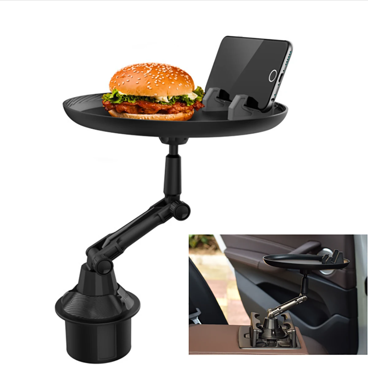 Cup Holder Tray Adjustable 1
