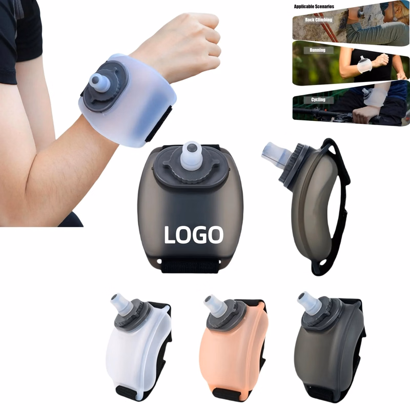 7OZ Wrist Water Bottle with Twist Cap and Spout