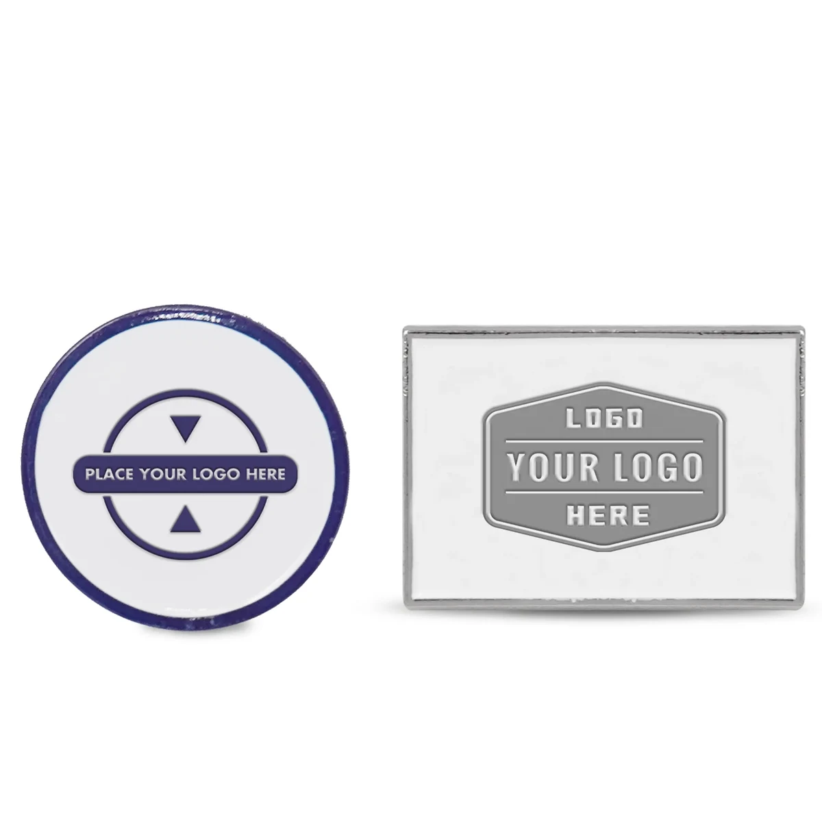 Steel Customizable Full-Color Circular Lap Pins 1