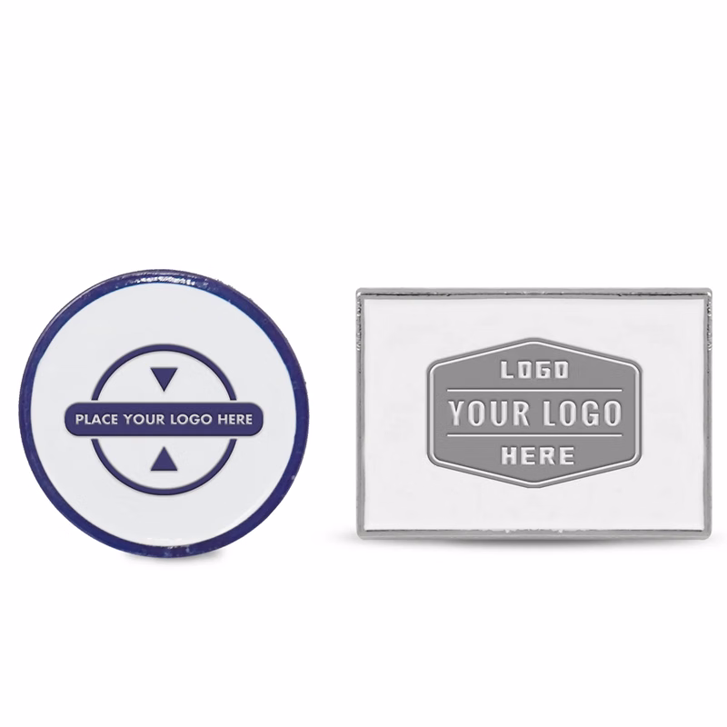 Steel Customizable Full-Color Circular Lap Pins