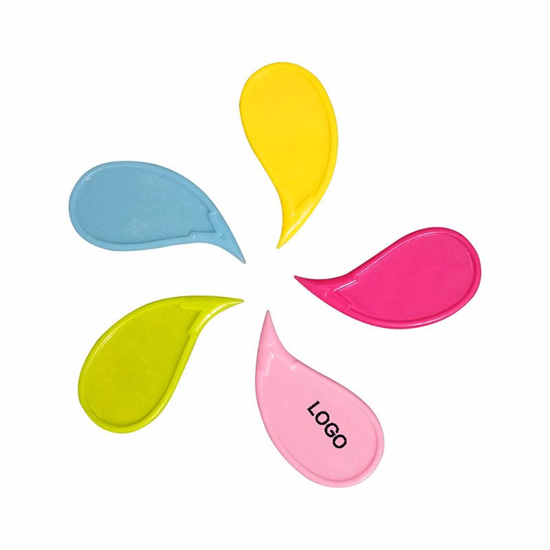 Water Drop Shaped Mini Plastic Carton Opener