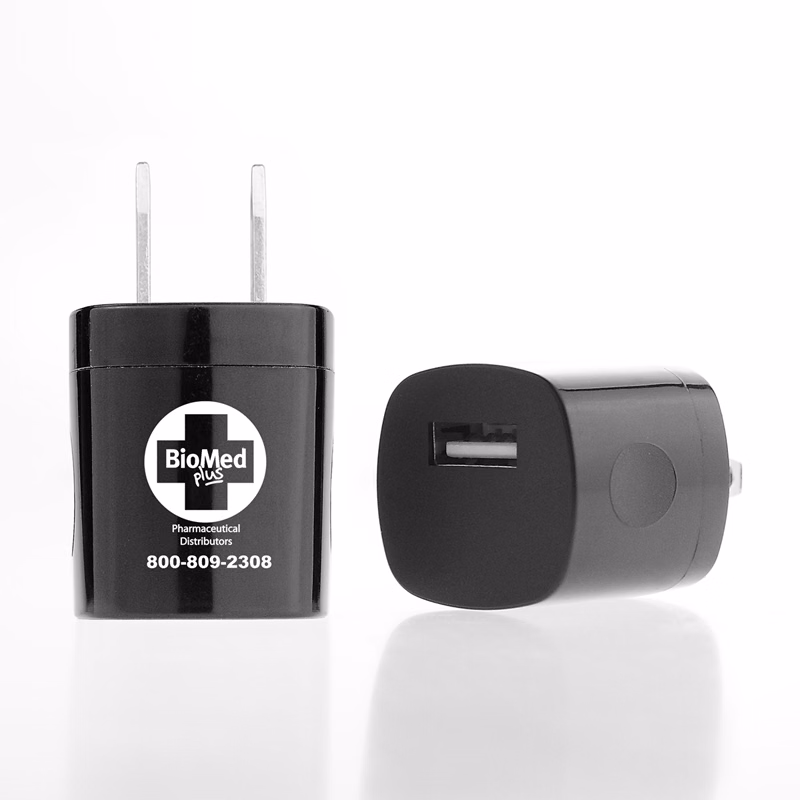 iPosh USB Wall Power Plug (Black)