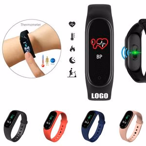 Thermometer Sports Tracker Smart Watch With Fitness Bracelet