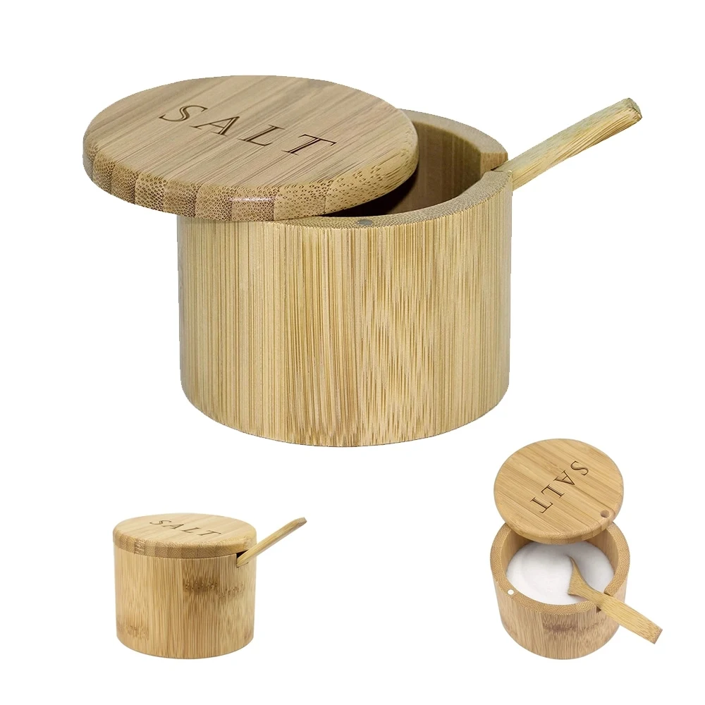 Totally Bamboo Salt Box 1