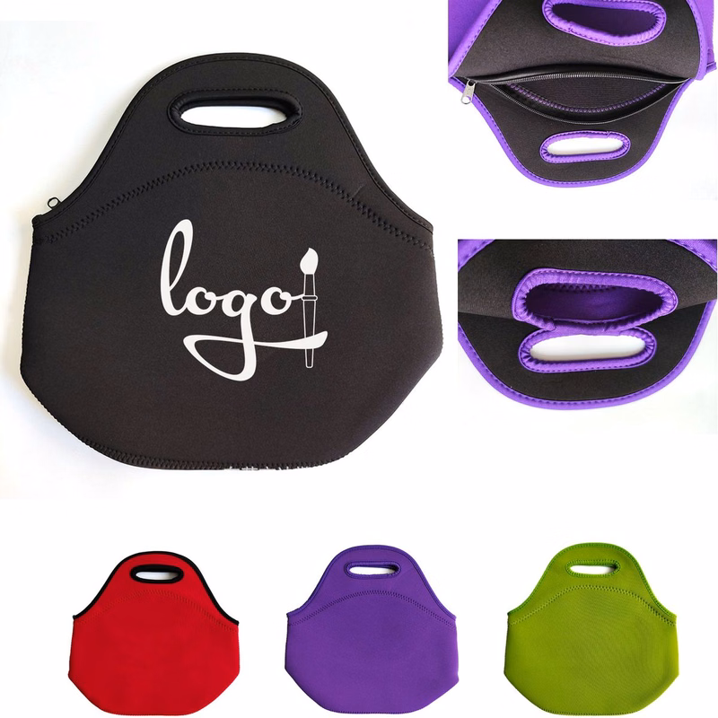 Neoprene Insulated Lunch Tote Bag