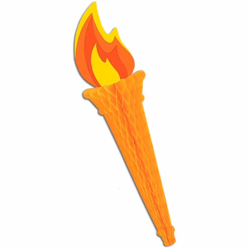 Torch Decorations - Orange 24"