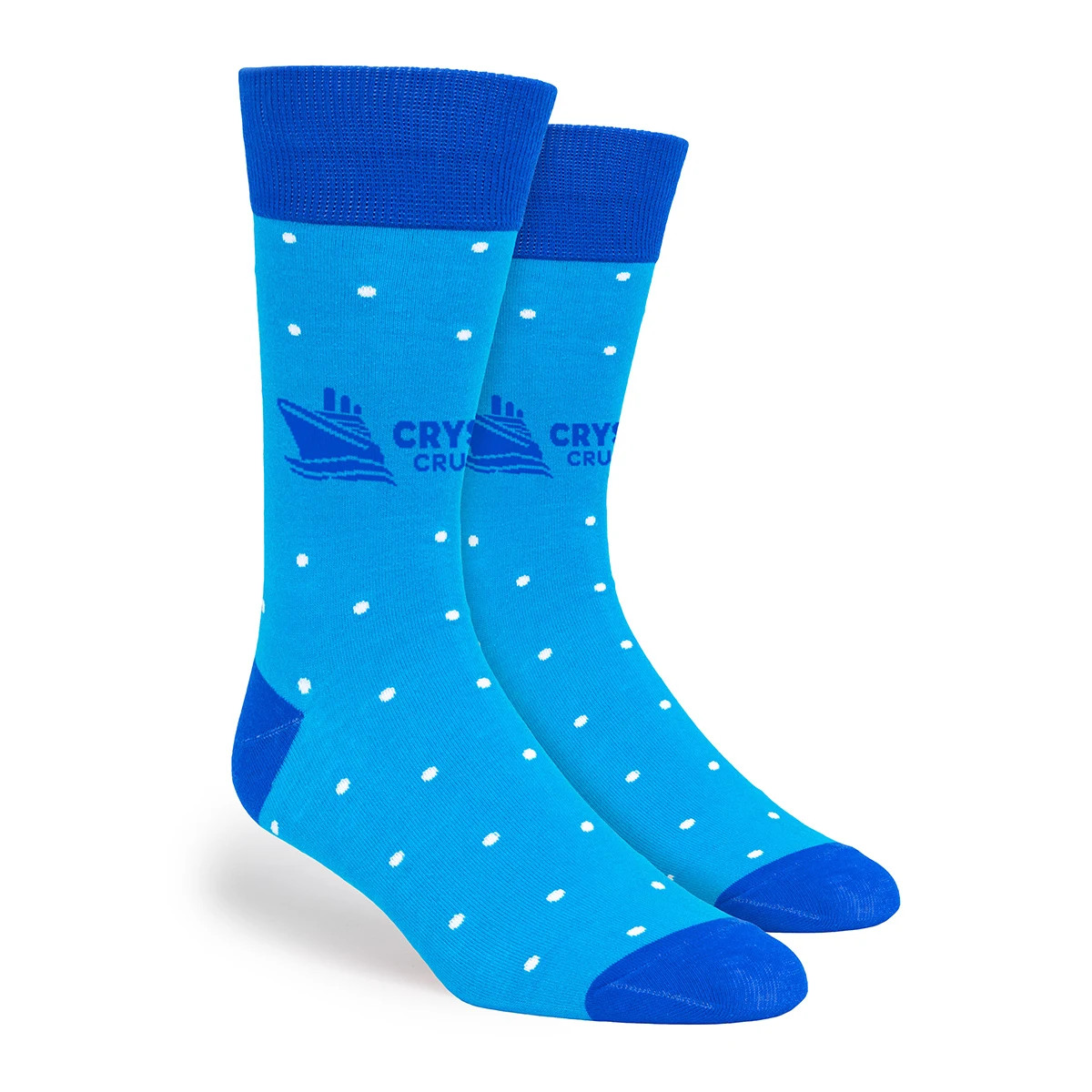 Small Polka Dots Simpler Socks 1