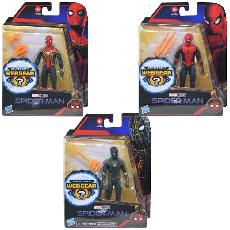 Spider-Man Mystery Webgear Action Figure Assorted - 6" 1