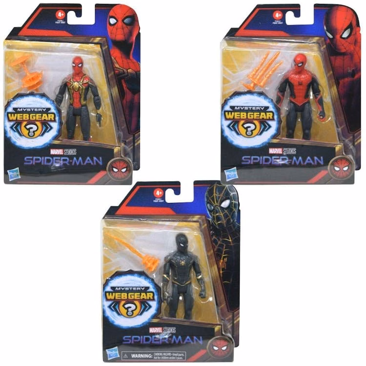 Spider-Man Mystery Webgear Action Figure Assorted - 6"