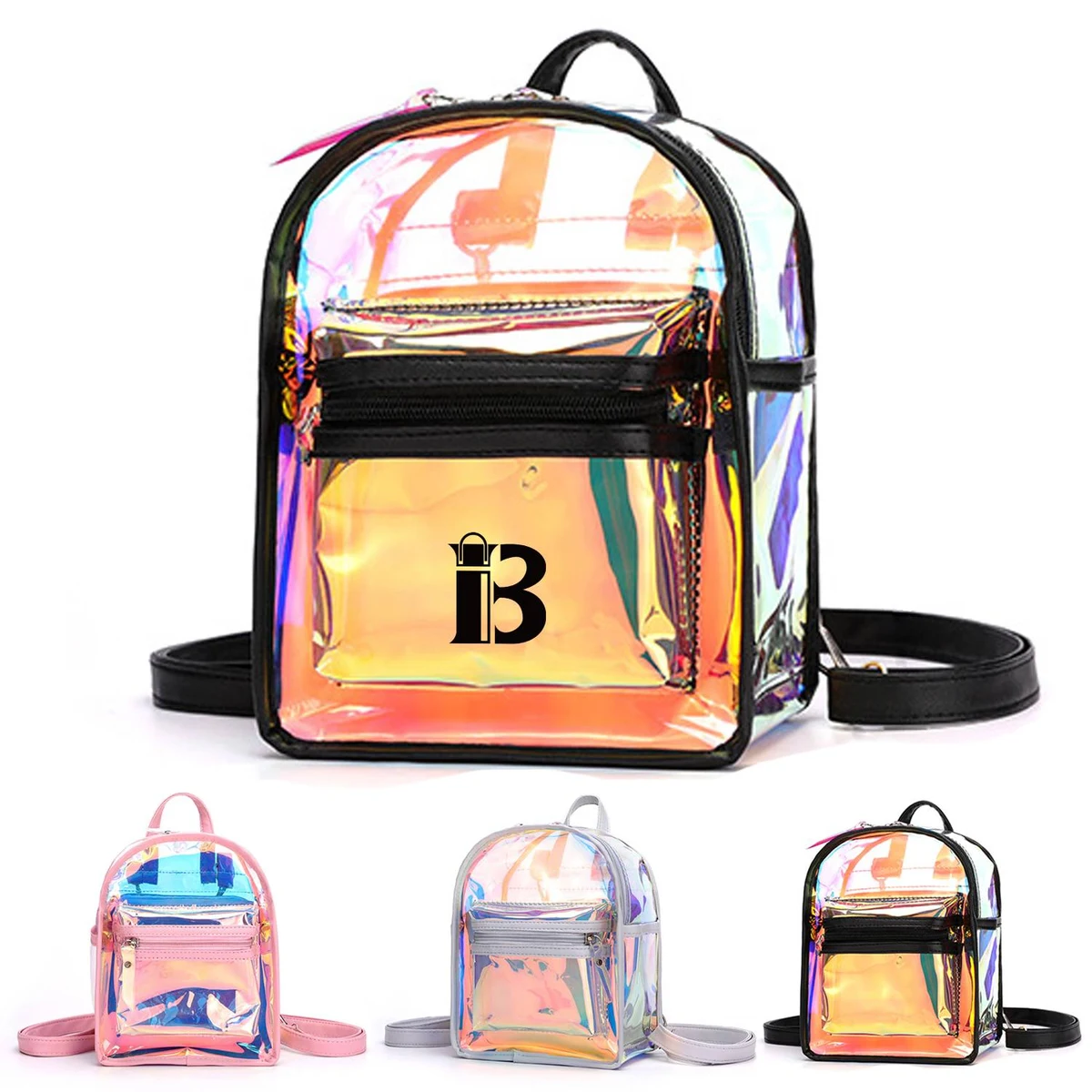 PVC jelly satchel backpack 1
