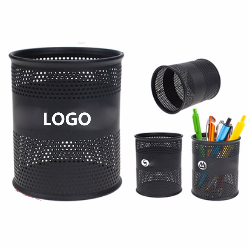 Pen Holder Mesh Metal Pencil