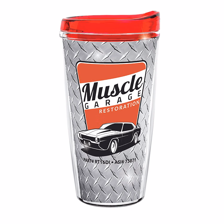 16 oz. "Diamond Plate" Shelby Tumbler