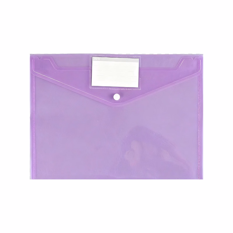 Waterproof A4 Poly Document Pouch 13 x 9"