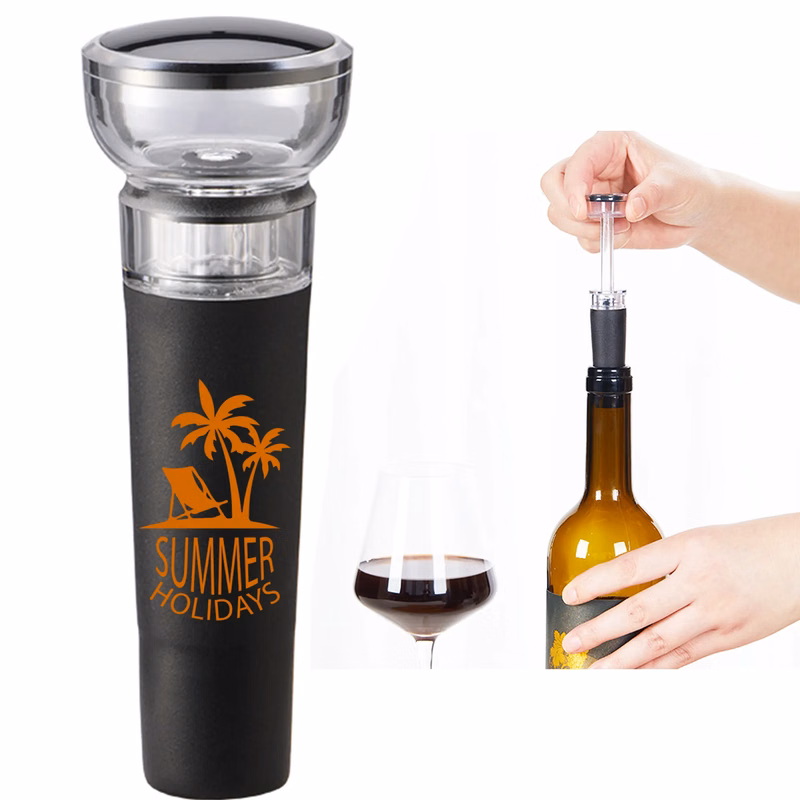Vacuum Wine Stopper, Reusable Silicone Cap
