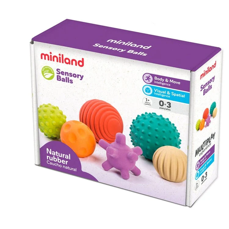 Sensory Ball Sets - 6 Pieces 0M+ 1