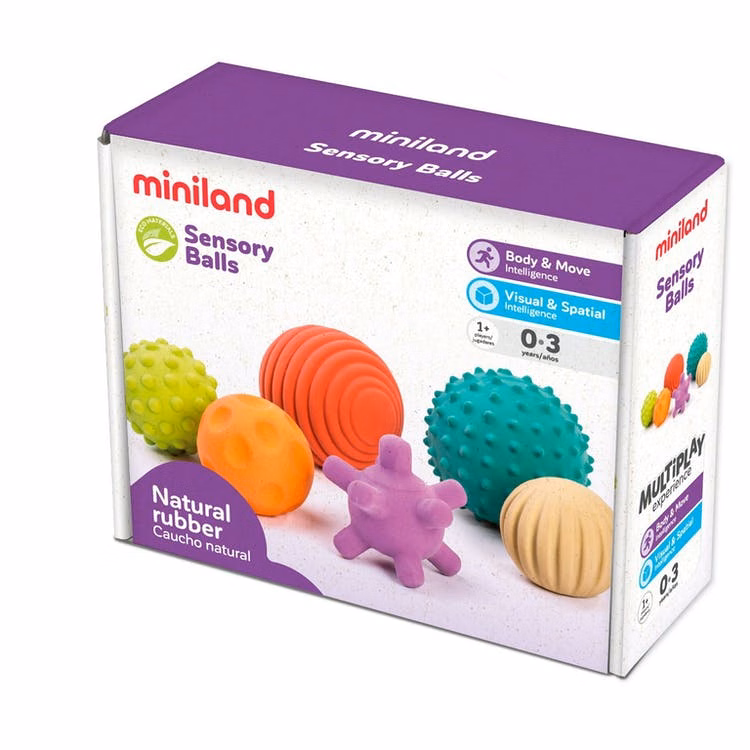 Sensory Ball Sets - 6 Pieces 0M+