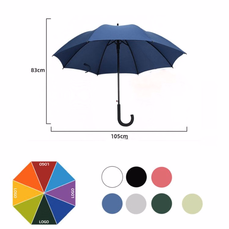 Double Ventilated Long Handle Umbrella