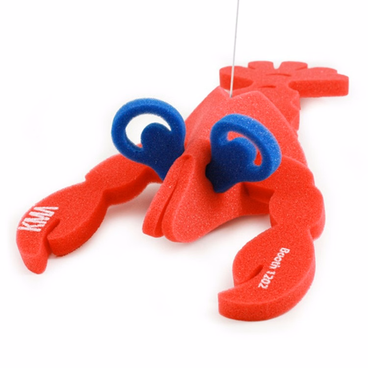 Lobster on a leash
