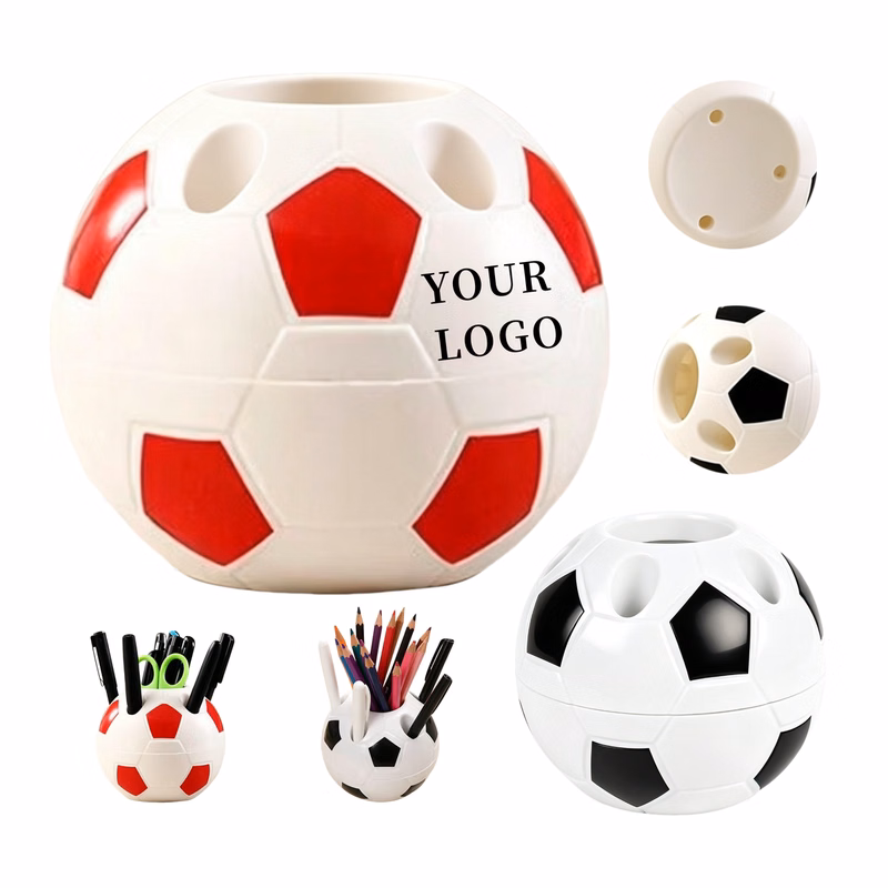 Soccer Pen Holder Multifunctional Desk Organizer
