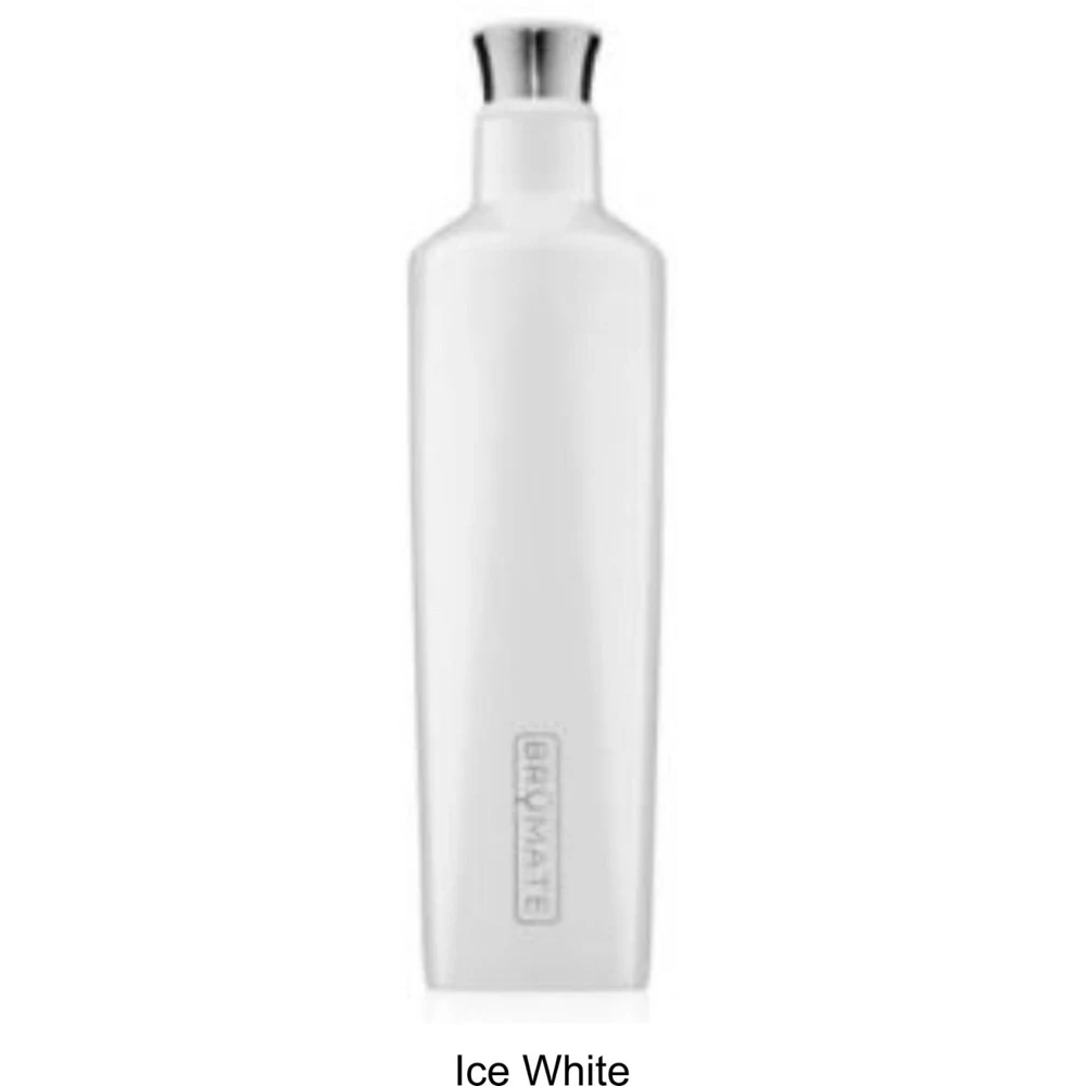 25 oz BruMate® Stainless Steel Insulated Fifth Liquor Canteen Bottle, custom water bottle with logo imprint 1
