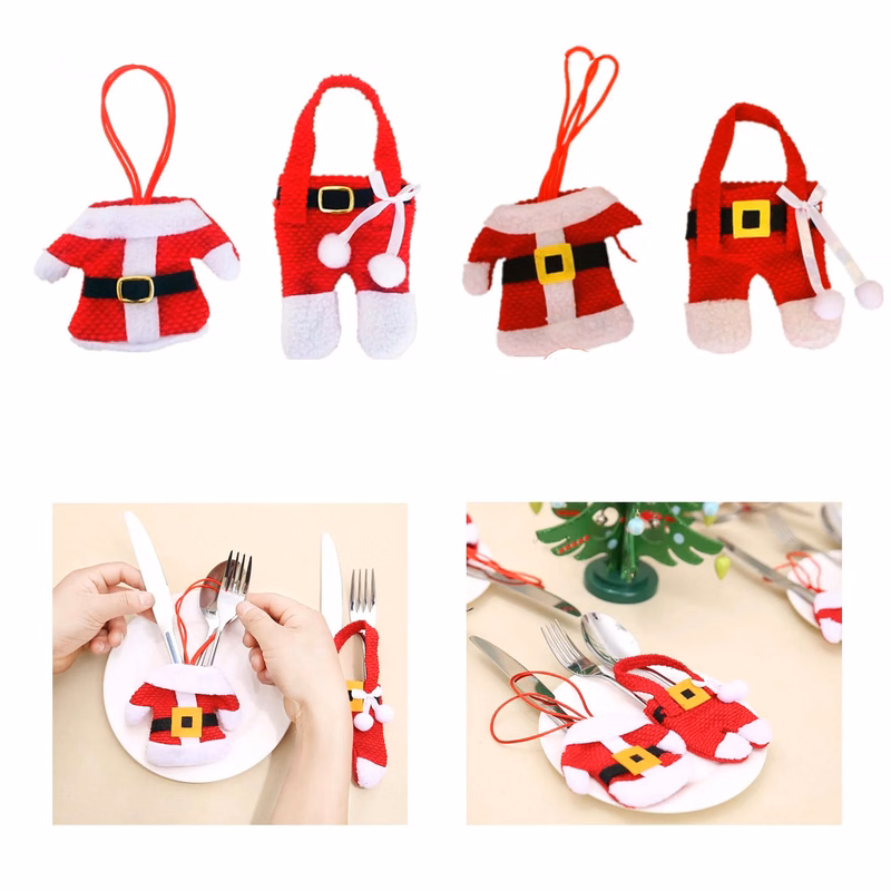 Christmas Knife And Fork Cover