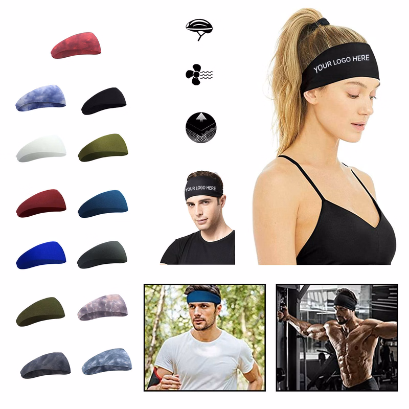 Fitness Workout Stretchy Unisex Hairband
