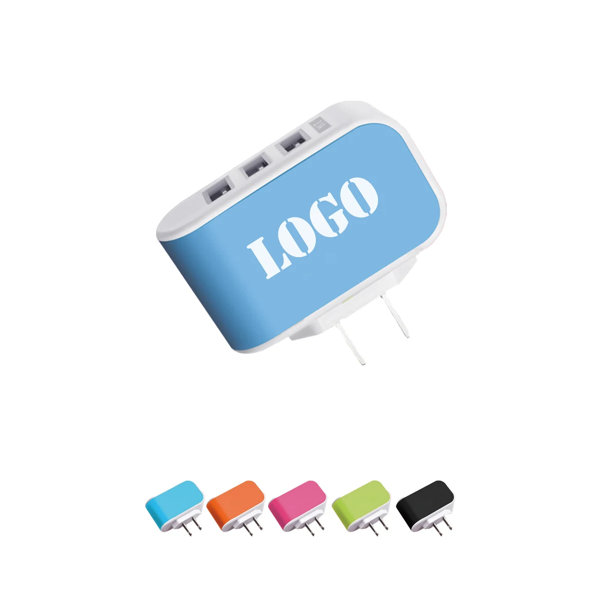 3 Port Usb Travel Charger 1