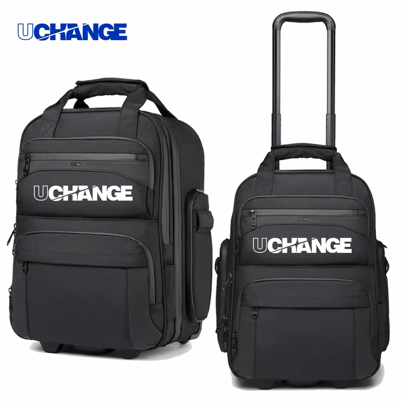 Wheeled Carry On Travel Bag With Telescoping Handle