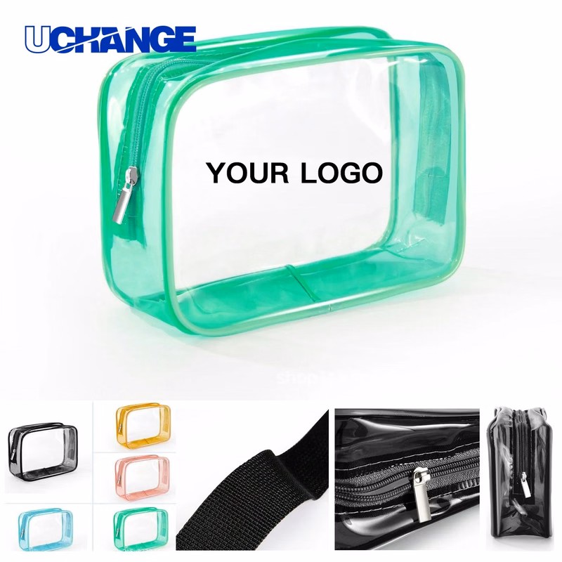 Clear PVC Toiletry Bag Organizer with Zipper